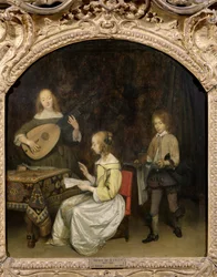 Koncert: piosenkarz i teorbista